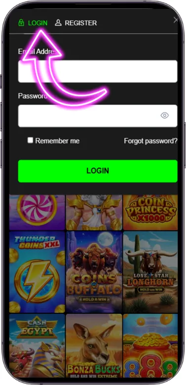 thepokies login tab