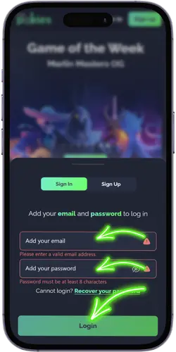 ThePokies email and password