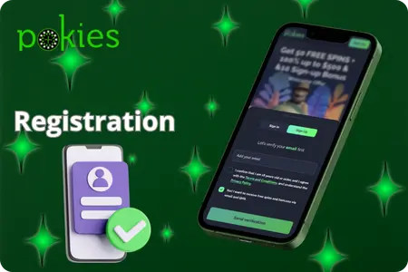 ThePokies account on our official site